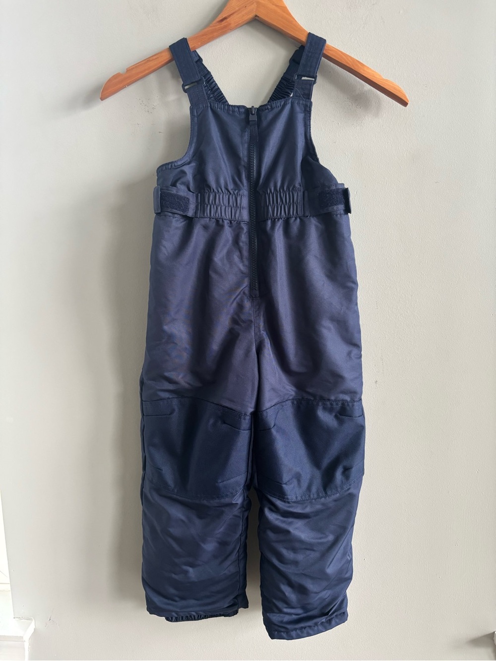 Cat & Jack Toddler Navy Blue Insulated Snow Bib Overalls - Size 4T